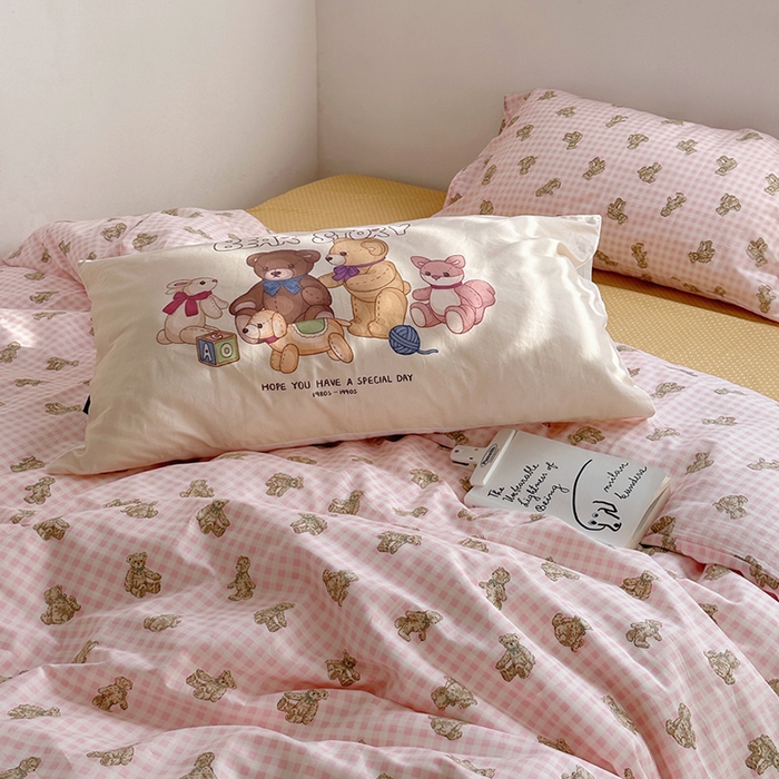 91家纺网 家纺一手货源 找家纺 （总）柚可家居 2024新款40支斜纹活性印花纯棉四件套-