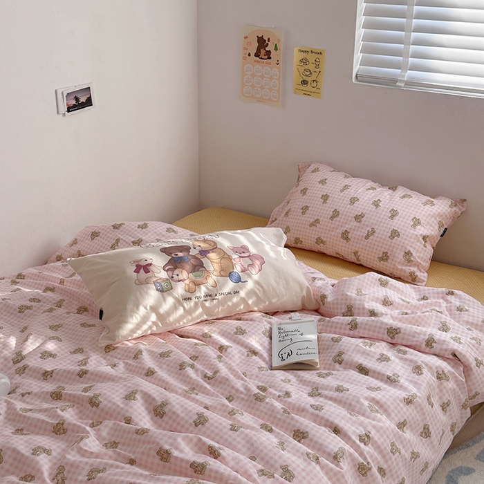 91家纺网 家纺一手货源 找家纺 （总）柚可家居 2024新款40支斜纹活性印花纯棉四件套-