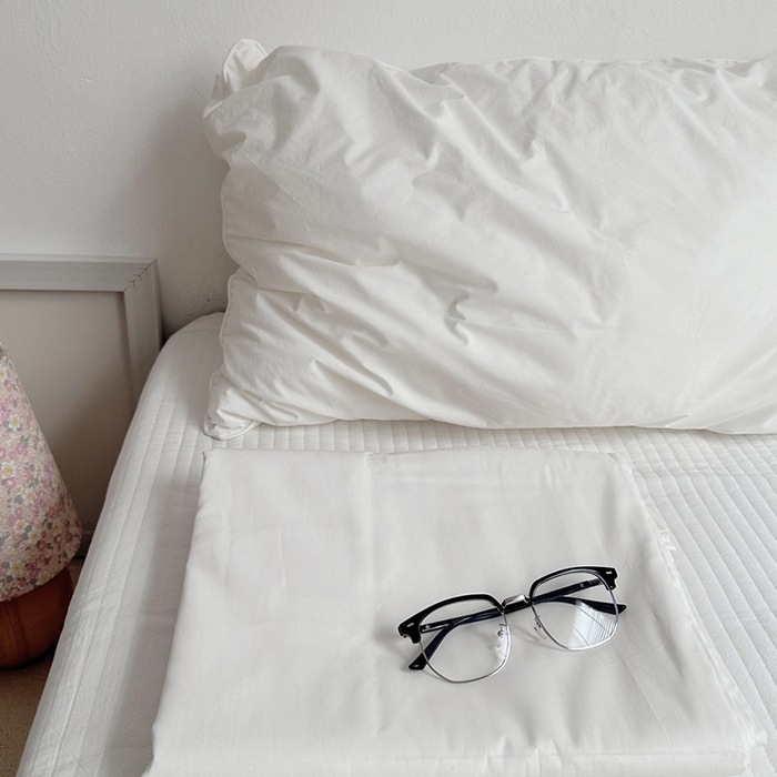 柚可家居 2024新款40支斜纹13372单床单 白色