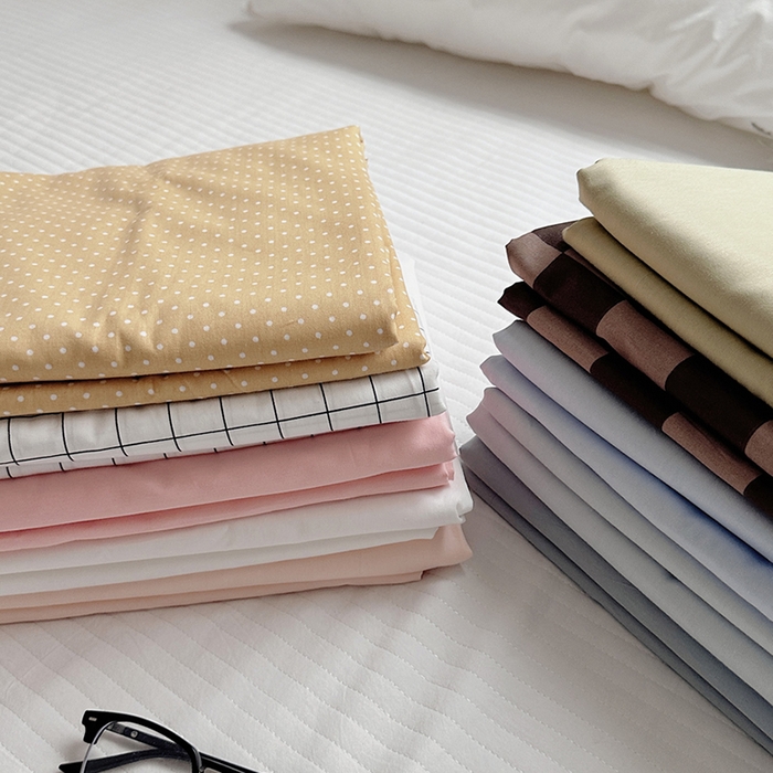 91家纺网 家纺一手货源 找家纺 柚可家居 2024新款40支斜纹13372单床单 白色