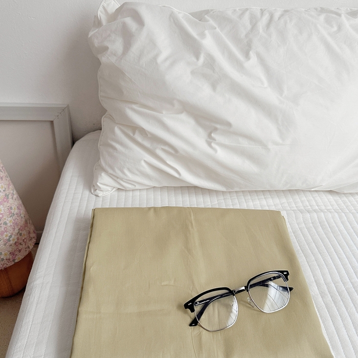 柚可家居 2024新款40支斜纹13372单床单 饼干绿