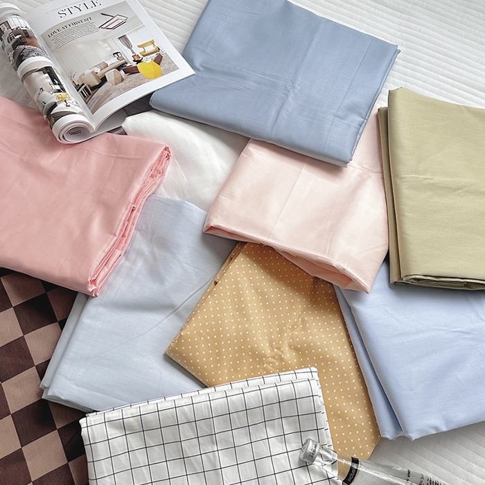 91家纺网 家纺一手货源 找家纺 柚可家居 2024新款40支斜纹13372单床单 饼干绿