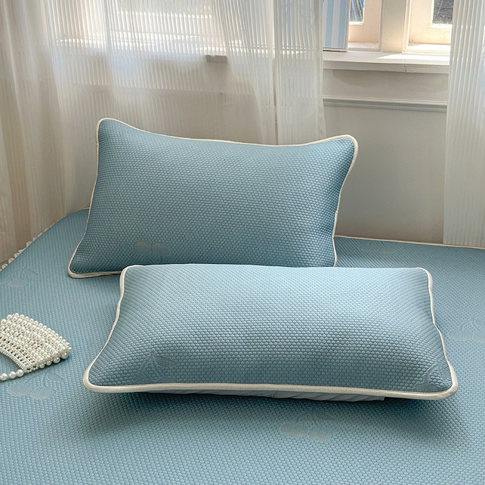 91家纺网 家纺一手货源 找家纺 （总）美优兰2025新款PE提花凉感冰豆豆床裙