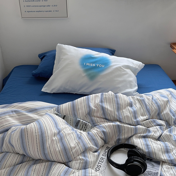 91家纺网 家纺一手货源 找家纺 （总）柚可家居 2024新款40支斜纹全棉ins四件套