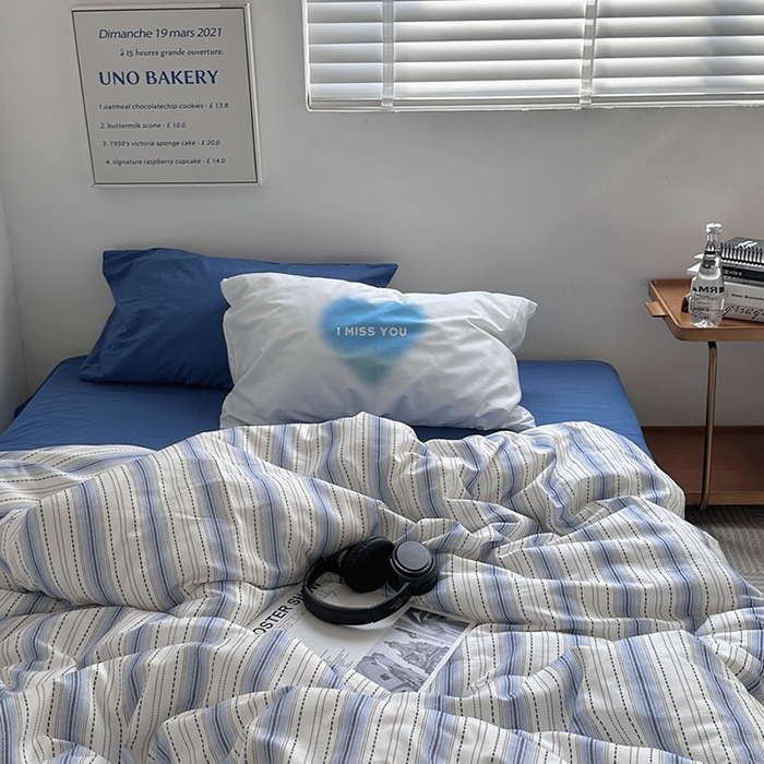 91家纺网 家纺一手货源 找家纺 （总）柚可家居 2024新款40支斜纹全棉ins四件套