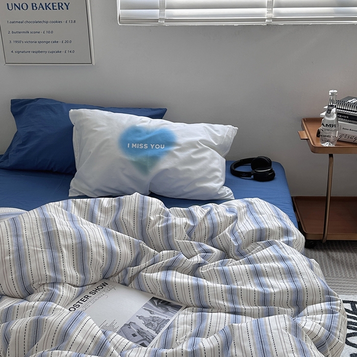 91家纺网 家纺一手货源 找家纺 （总）柚可家居 2024新款40支斜纹全棉ins四件套