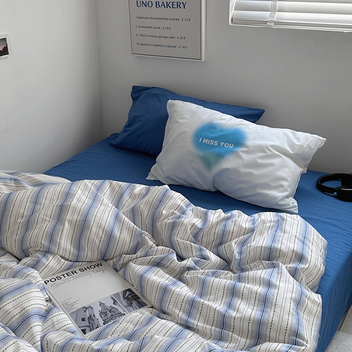 91家纺网 家纺一手货源 找家纺 （总）柚可家居 2024新款40支斜纹全棉ins四件套