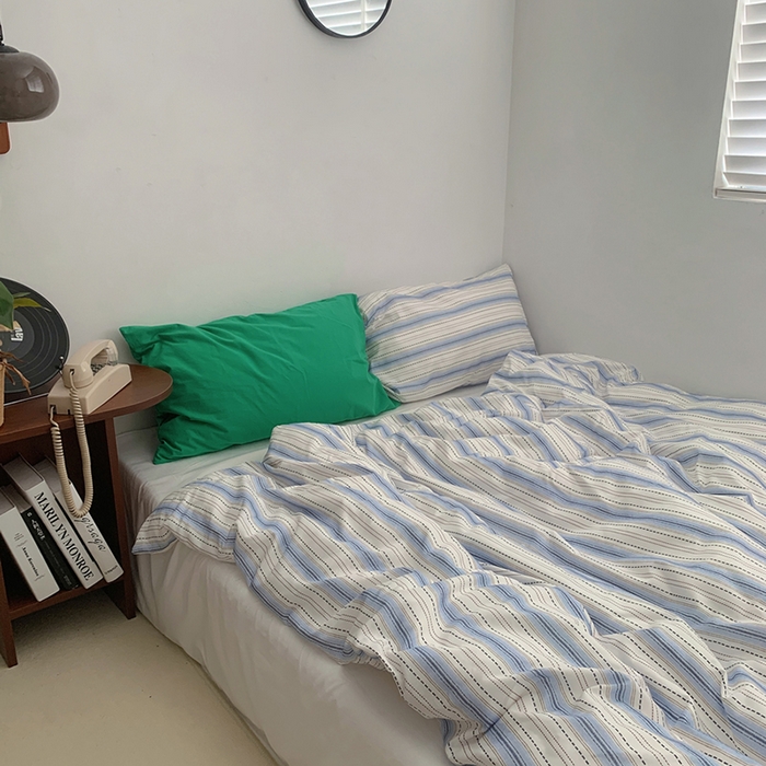 柚可家居 2024新款40支斜纹数码印花全棉四件套 巴斯