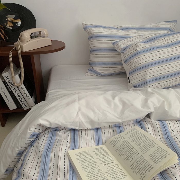 91家纺网 家纺一手货源 找家纺 柚可家居 2024新款40支斜纹数码印花全棉四件套 巴斯