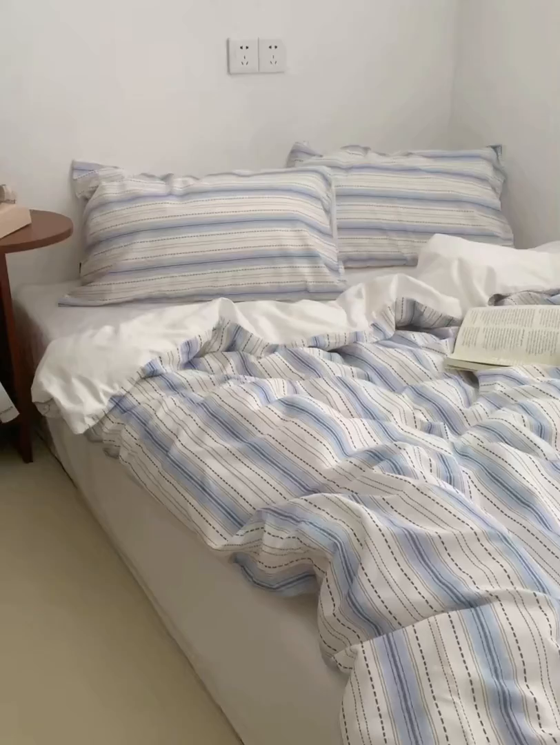 91家纺网 家纺一手货源 找家纺 柚可家居 2024新款40支斜纹数码印花全棉四件套 巴斯