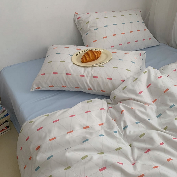 91家纺网 家纺一手货源 找家纺 柚可家居 2024新款40支斜纹数码印花全棉四件套 卡洛尔