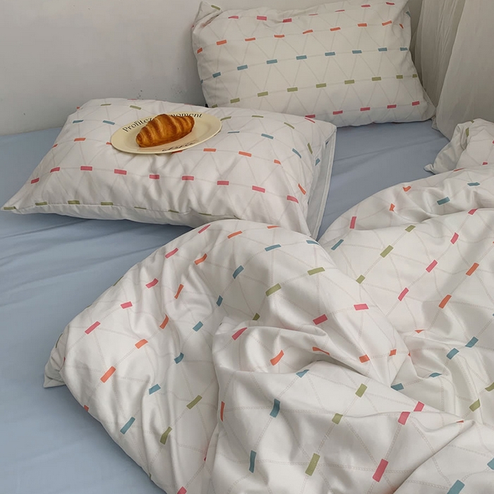 91家纺网 家纺一手货源 找家纺 柚可家居 2024新款40支斜纹数码印花全棉四件套 卡洛尔