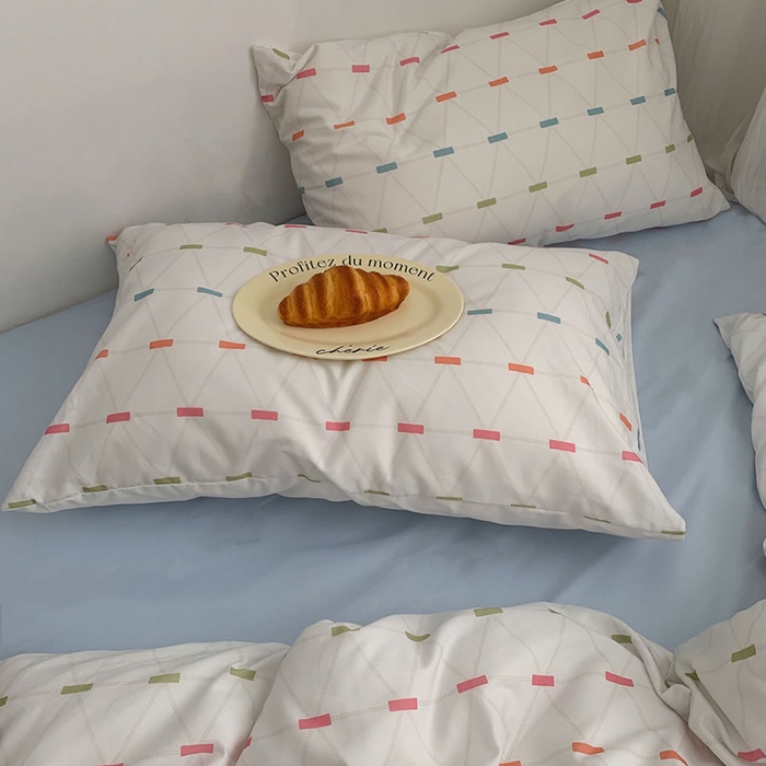 91家纺网 家纺一手货源 找家纺 柚可家居 2024新款40支斜纹数码印花全棉四件套 卡洛尔