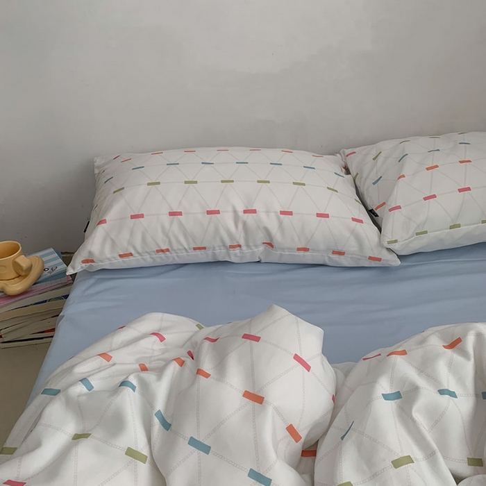 91家纺网 家纺一手货源 找家纺 柚可家居 2024新款40支斜纹数码印花全棉四件套 卡洛尔