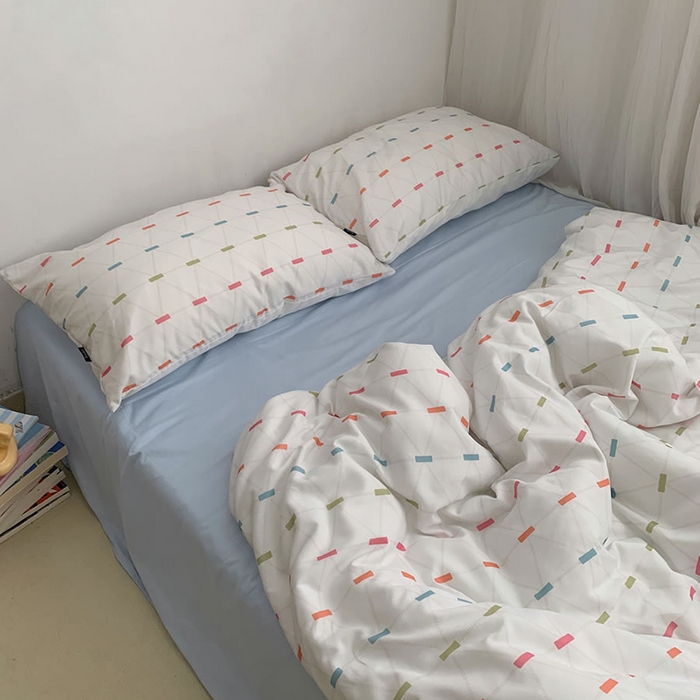 91家纺网 家纺一手货源 找家纺 柚可家居 2024新款40支斜纹数码印花全棉四件套 卡洛尔