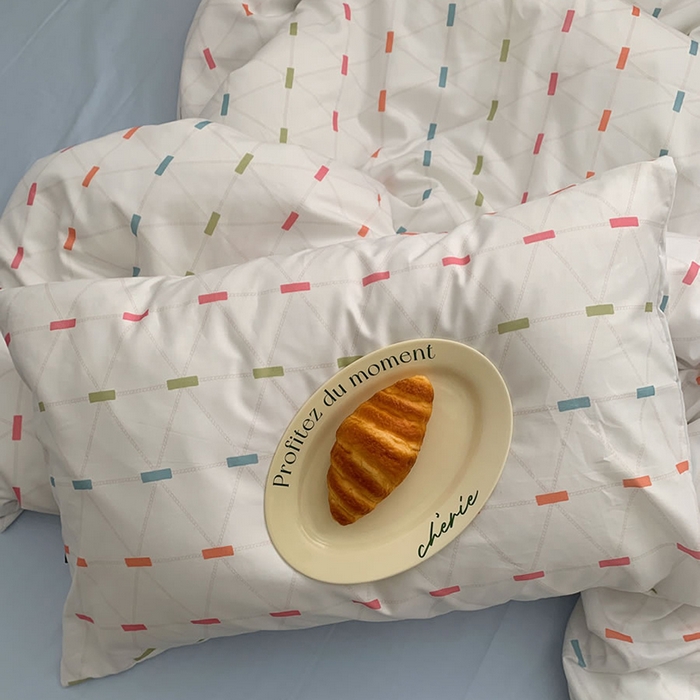 91家纺网 家纺一手货源 找家纺 柚可家居 2024新款40支斜纹数码印花全棉四件套 卡洛尔