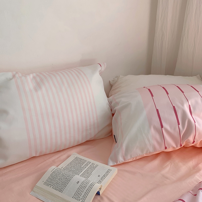 91家纺网 家纺一手货源 找家纺 柚可家居 2024新款40支斜纹数码印花全棉四件套 皮埃诺