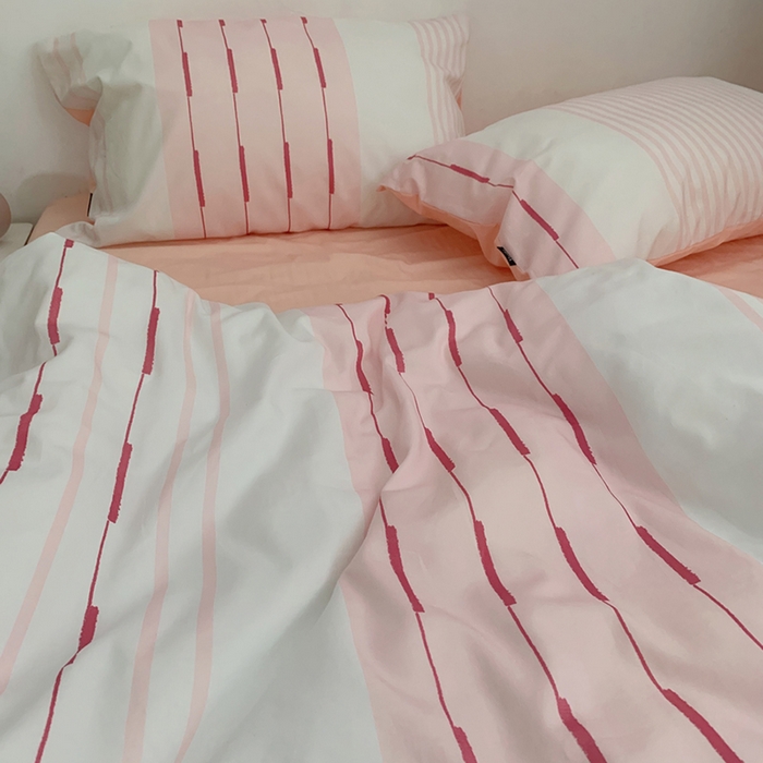 91家纺网 家纺一手货源 找家纺 柚可家居 2024新款40支斜纹数码印花全棉四件套 皮埃诺