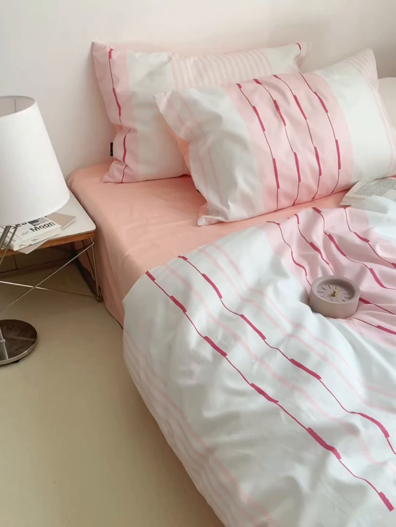 91家纺网 家纺一手货源 找家纺 柚可家居 2024新款40支斜纹数码印花全棉四件套 皮埃诺