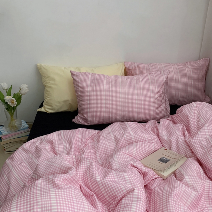 91家纺网 家纺一手货源 找家纺 柚可家居 2024新款40支斜纹数码印花全棉四件套 声语