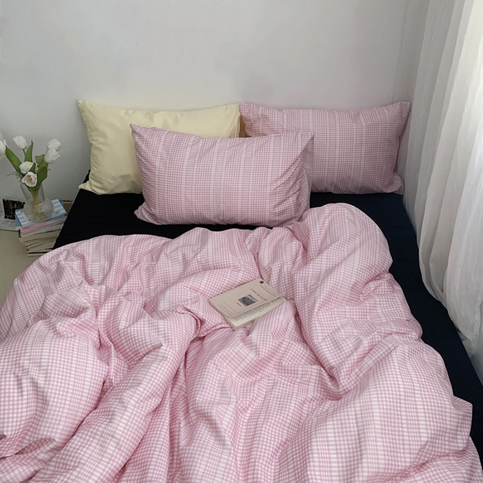 91家纺网 家纺一手货源 找家纺 柚可家居 2024新款40支斜纹数码印花全棉四件套 声语