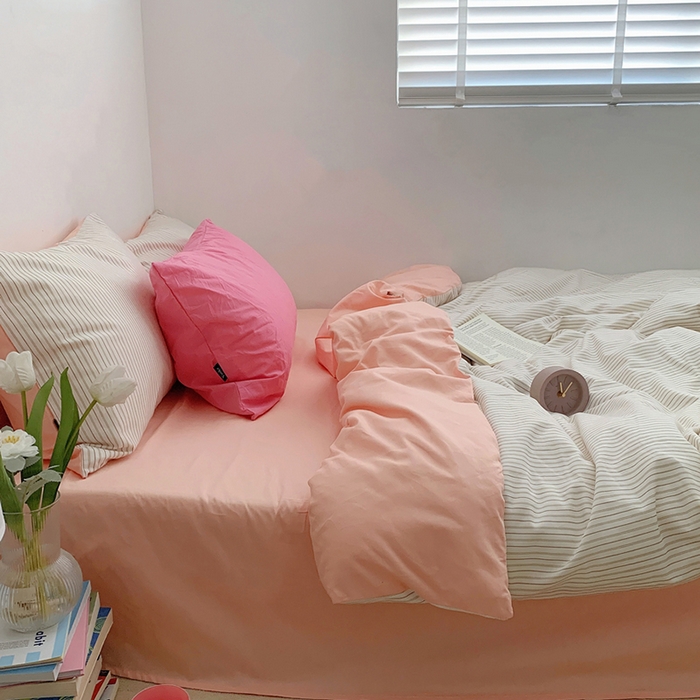 91家纺网 家纺一手货源 找家纺 柚可家居 2024新款40支斜纹数码印花全棉四件套 时野