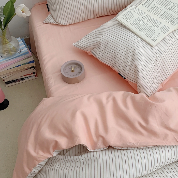 91家纺网 家纺一手货源 找家纺 柚可家居 2024新款40支斜纹数码印花全棉四件套 时野