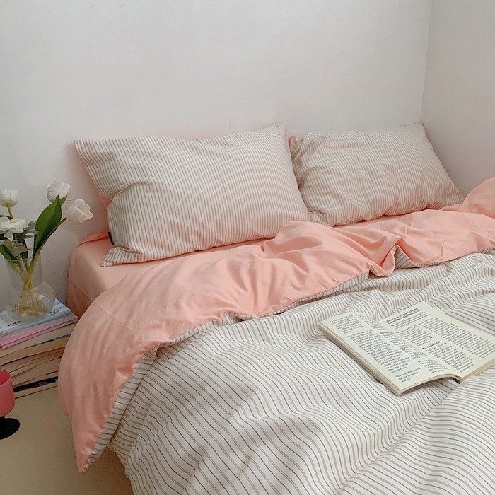 91家纺网 家纺一手货源 找家纺 柚可家居 2024新款40支斜纹数码印花全棉四件套 时野