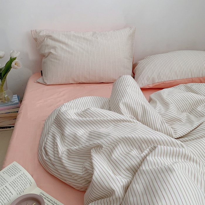 91家纺网 家纺一手货源 找家纺 柚可家居 2024新款40支斜纹数码印花全棉四件套 时野