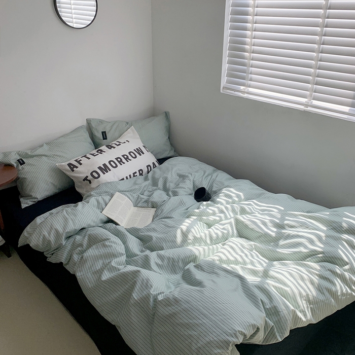 91家纺网 家纺一手货源 找家纺 柚可家居 2024新款40支斜纹数码印花全棉四件套 序秋