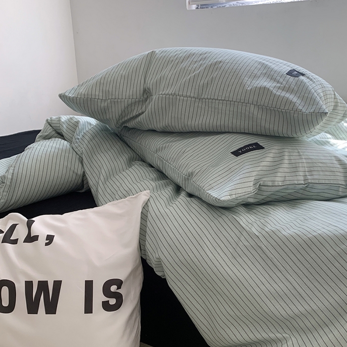 91家纺网 家纺一手货源 找家纺 柚可家居 2024新款40支斜纹数码印花全棉四件套 序秋