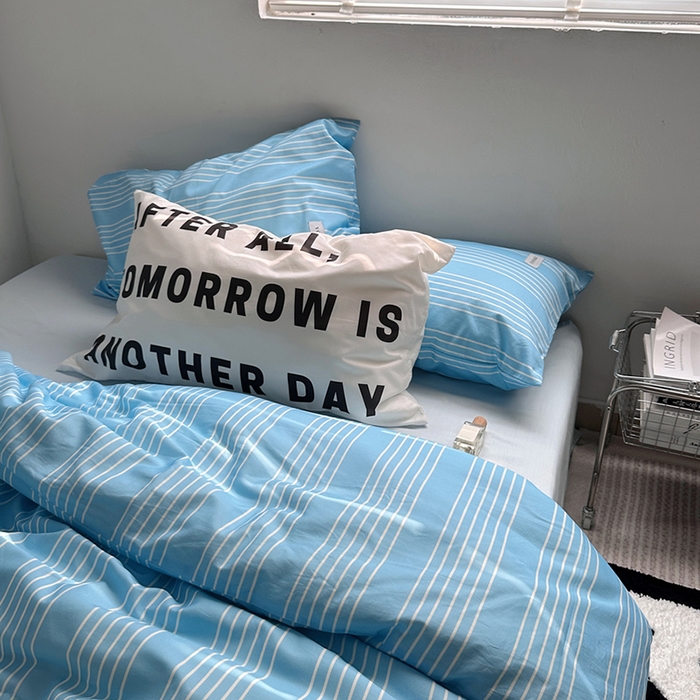 91家纺网 家纺一手货源 找家纺 柚可家居 2024新款40支斜纹数码印花全棉四件套 布鲁斯（实拍第二组）