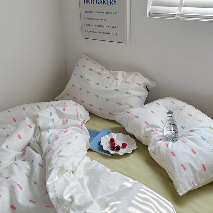 91家纺网 家纺一手货源 找家纺 柚可家居 2024新款40支斜纹数码印花全棉四件套 午后安妮