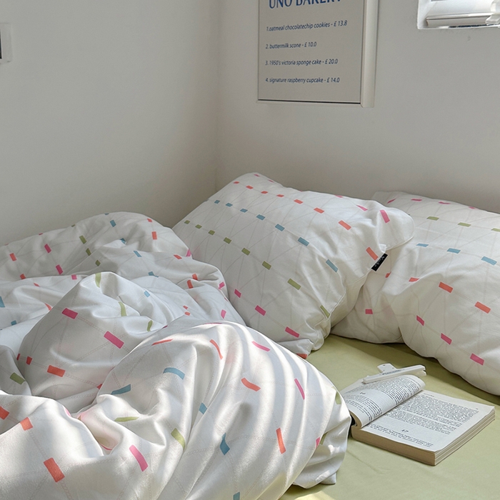 91家纺网 家纺一手货源 找家纺 柚可家居 2024新款40支斜纹数码印花全棉四件套 午后安妮