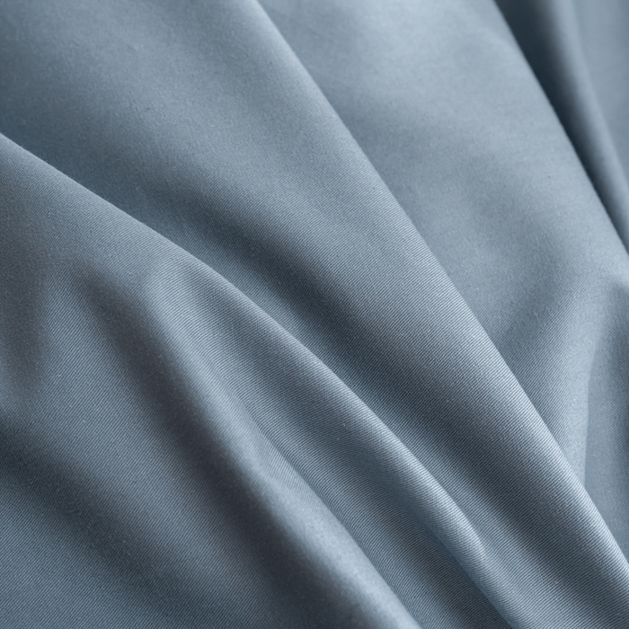 91家纺网 家纺一手货源 找家纺 鑫宇家纺 2025新款13372全棉纯色双拼学生宿舍三件套六件套 雾霾灰+浅灰