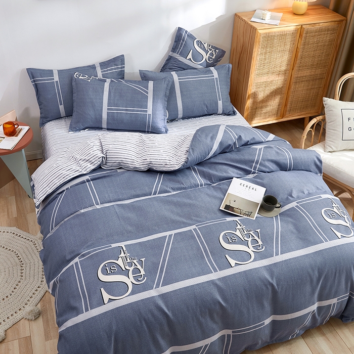 91家纺网 家纺一手货源 找家纺 简冠家纺 2025新款植物羊绒磨毛四件套 新视觉