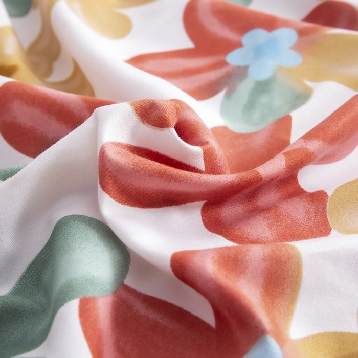 91家纺网 家纺一手货源 找家纺 简冠家纺 2025新款植物羊绒磨毛四件套 盈盈花香