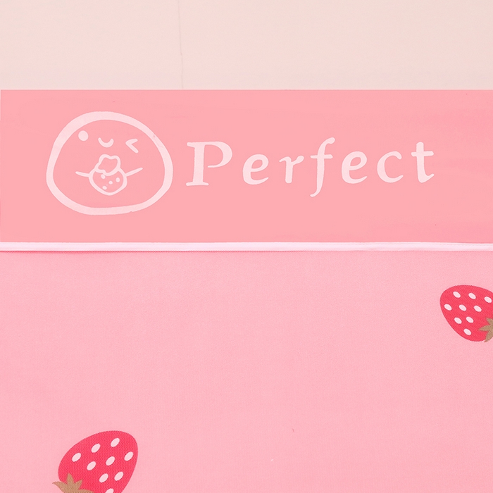 91家纺网 家纺一手货源 找家纺 锦逸家居 2025新款学生上下铺遮光防尘蚊帐 开心草莓