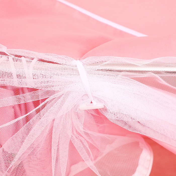 91家纺网 家纺一手货源 找家纺 锦逸家居 2025新款学生上下铺遮光防尘蚊帐 开心草莓