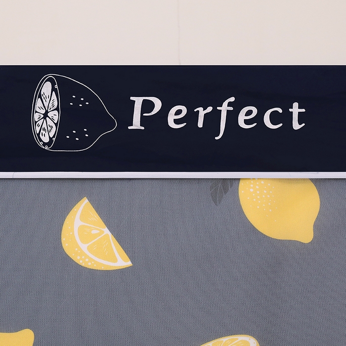 91家纺网 家纺一手货源 找家纺 锦逸家居 2025新款学生上下铺遮光防尘蚊帐 夏日柠檬