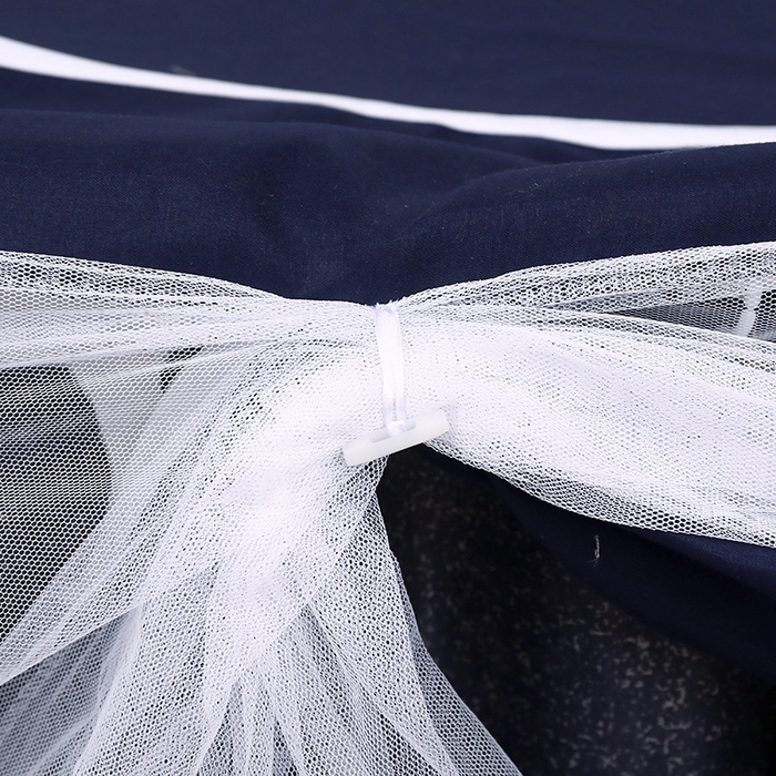 91家纺网 家纺一手货源 找家纺 锦逸家居 2025新款学生上下铺遮光防尘蚊帐 几何三角