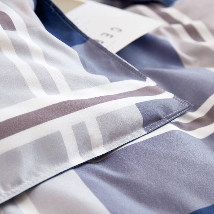 91家纺网 家纺一手货源 找家纺 简冠家纺 2023新款北欧风亲肤植物羊绒磨毛四件套 萨尔