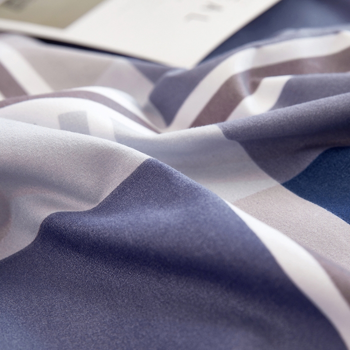 91家纺网 家纺一手货源 找家纺 简冠家纺 2023新款北欧风亲肤植物羊绒磨毛四件套 萨尔