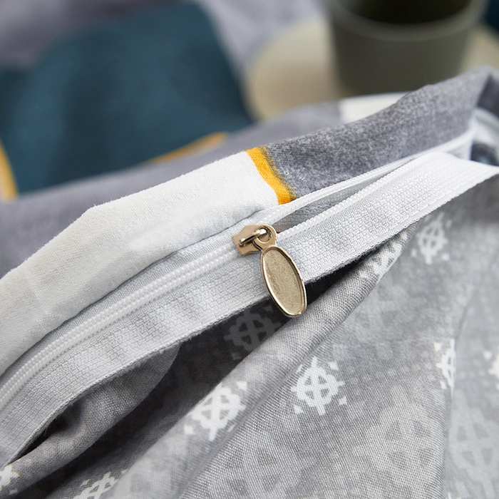 91家纺网 家纺一手货源 找家纺 简冠家纺 2023直播爆款北欧风亲肤植物羊绒磨毛四件套 星格梦