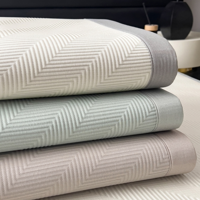 91家纺网 家纺一手货源 找家纺 （总）席世家 2025春夏新款A类凉感席冰川凉席空调席-罗拉 1.5m控价不低于169元   谢谢配合  需要手提袋+5元