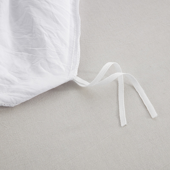 91家纺网 家纺一手货源 找家纺 子不语家纺2025新款跨境外贸 剪花簇绒纯色三件套亚马逊Temu速卖 通Shein沃尔玛专供 菱形白