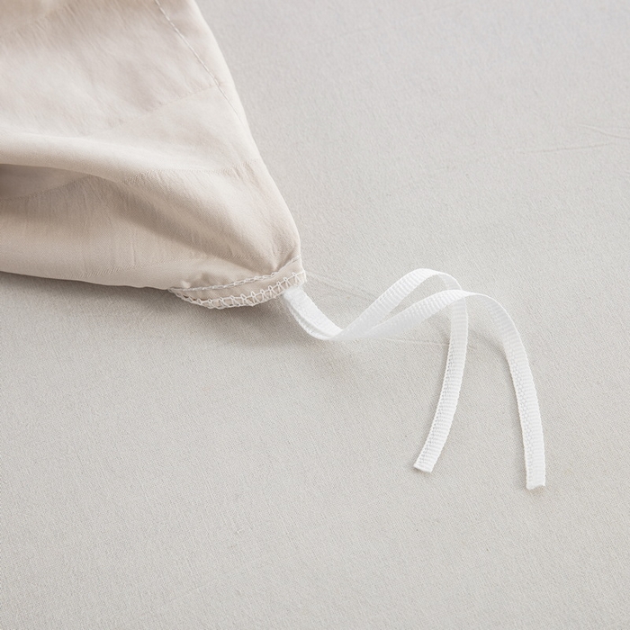 91家纺网 家纺一手货源 找家纺 子不语家纺2025新款跨境外贸 剪花簇绒纯色三件套亚马逊Temu速卖 通Shein沃尔玛专供 竖条米白色