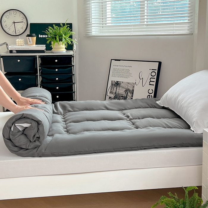 91家纺网 家纺一手货源 找家纺 VIP被业 2025学生款夏被四件套单品凉席配套直播冬被床垫包 床垫枕芯