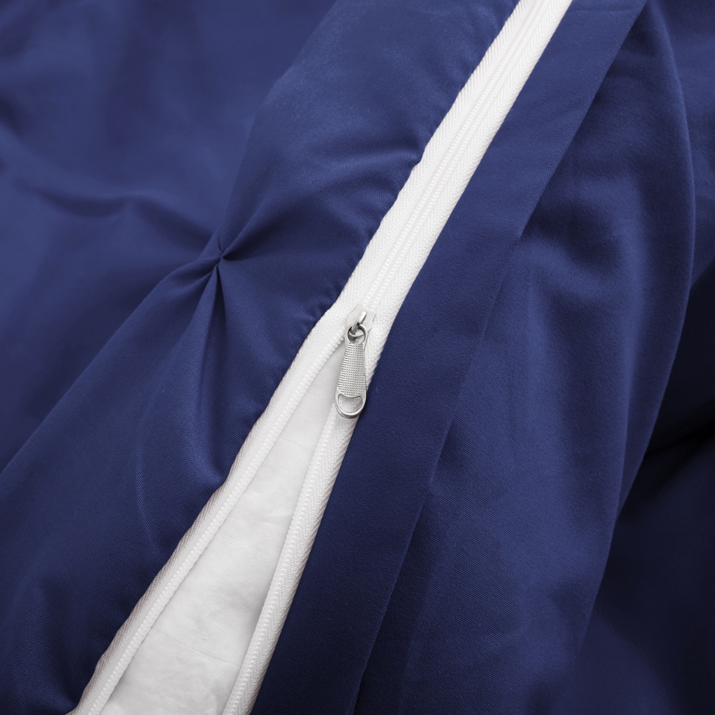 91家纺网 家纺一手货源 找家纺 子不语家纺2025新款跨境外贸 华夫格纯色三件套亚马逊Temu速卖通S hein沃尔玛专供 藏青