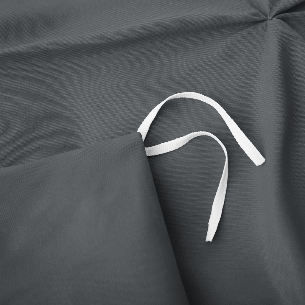 91家纺网 家纺一手货源 找家纺 子不语家纺2025新款跨境外贸手工揪花褶皱三件套亚马逊Temu速卖通Shein沃尔玛专供 深灰